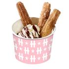 Hesburger Churros with Soft Ice Cream & Chocolate Sauce Price