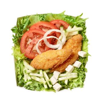 Hesburger Warm Chicken Salad Price