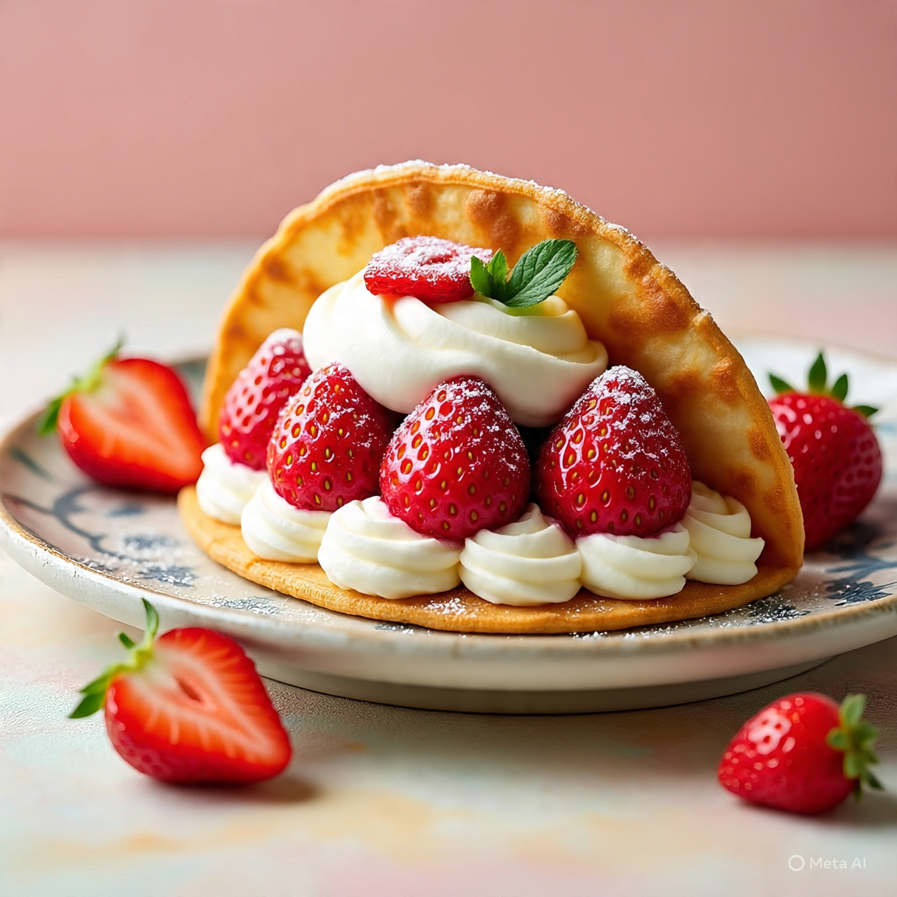 Strawberry Shortcake Tacos Recipe