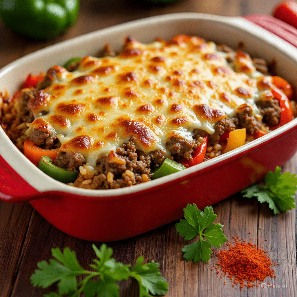 Stuffed Pepper Casserole Recipe