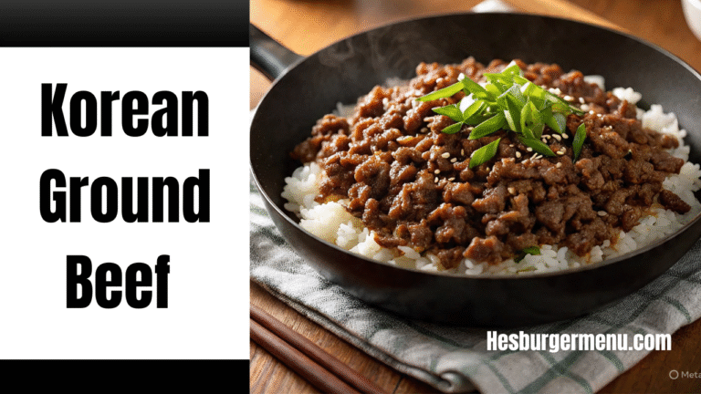 Korean Ground Beef