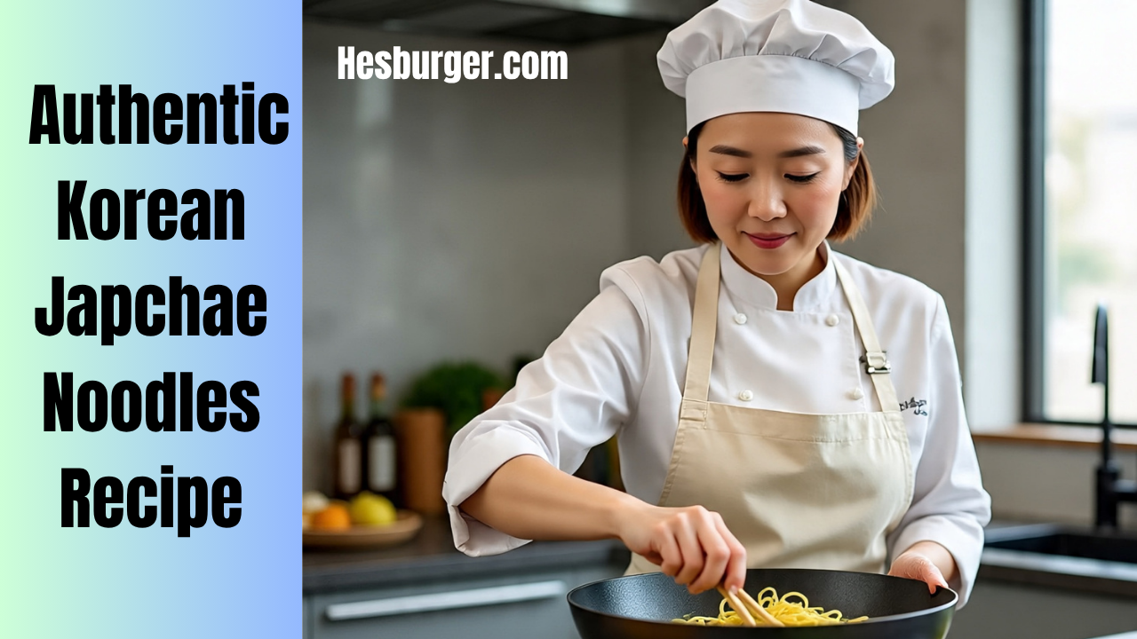 Korean Japchae Noodles