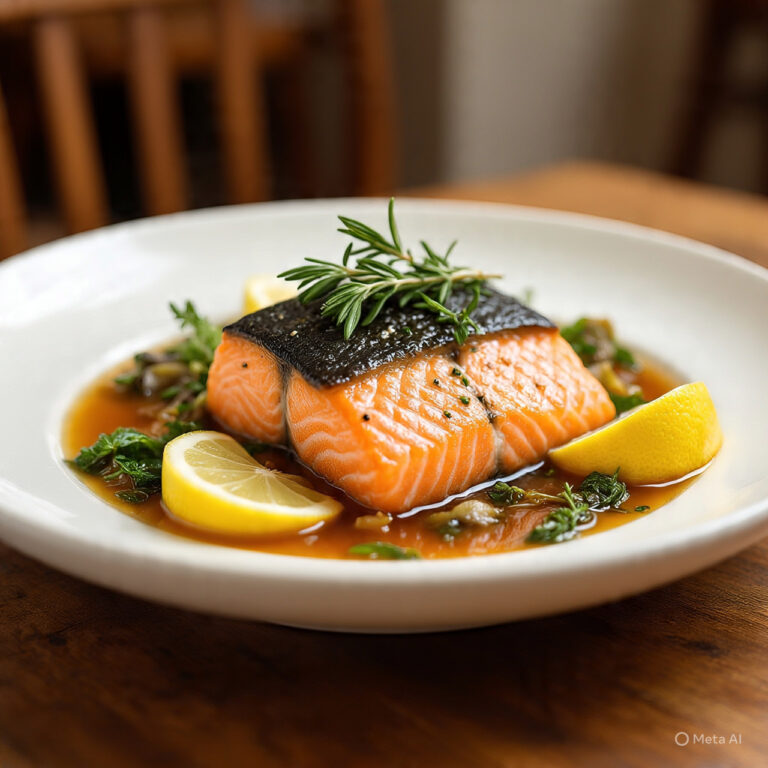 Braised Salmon Recipe