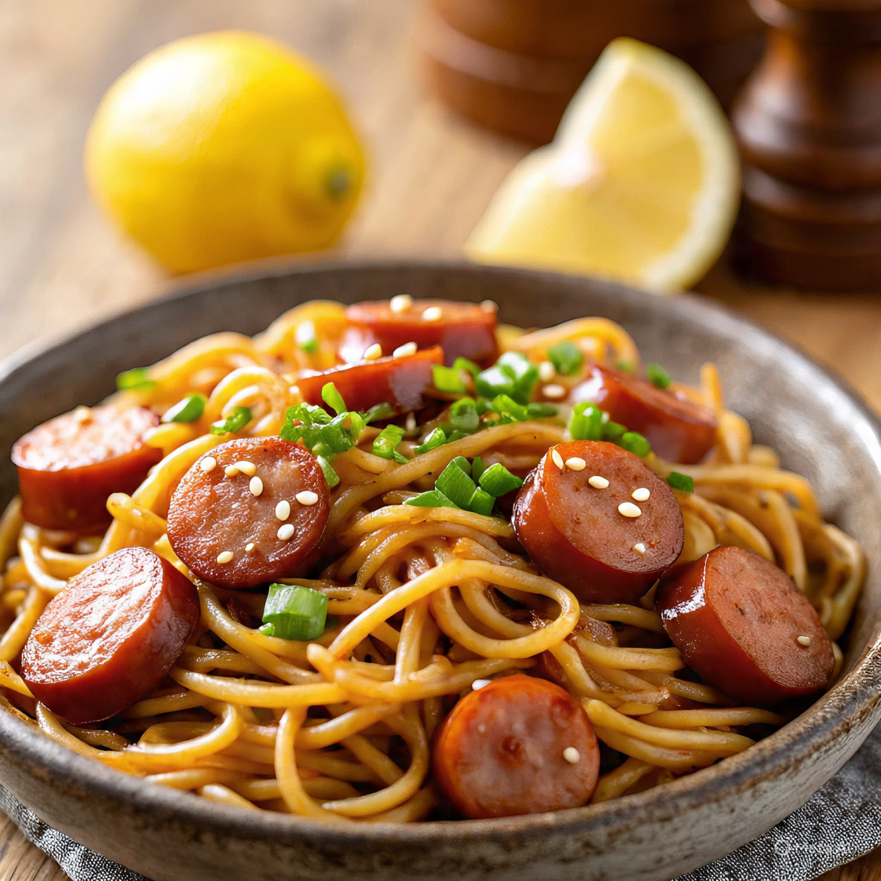 Easy Sausage and Noodle Recipe