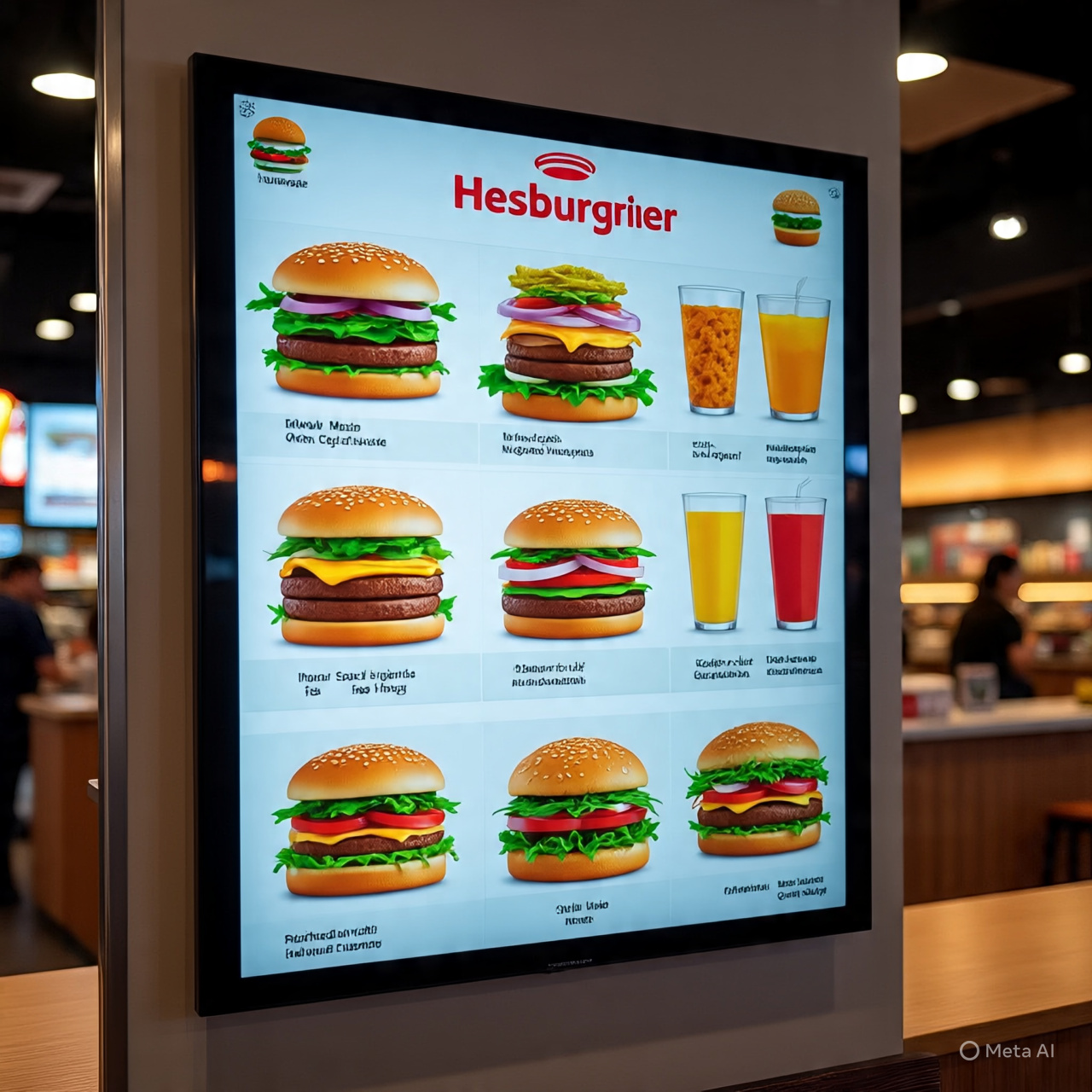 Hesburger Menu Guide