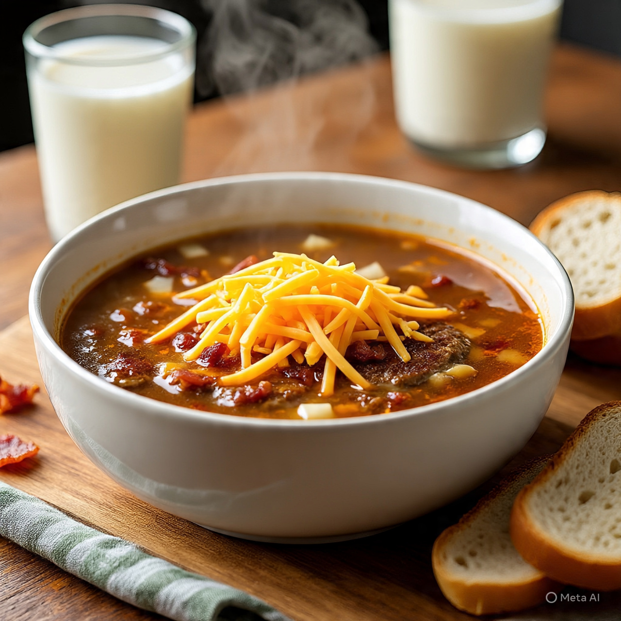 Cheeseburger Soup