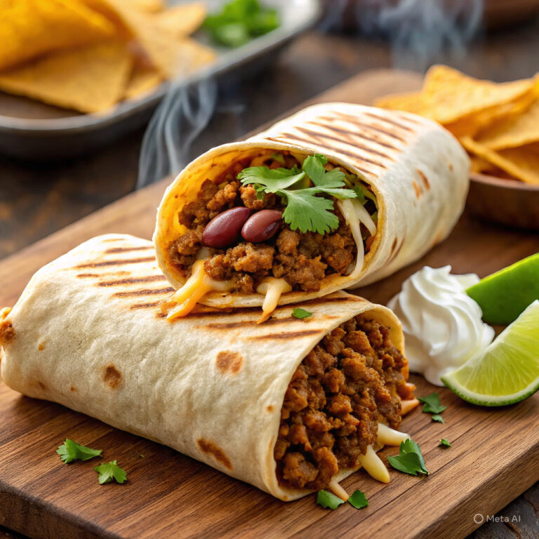 Grilled Burrito Wrap