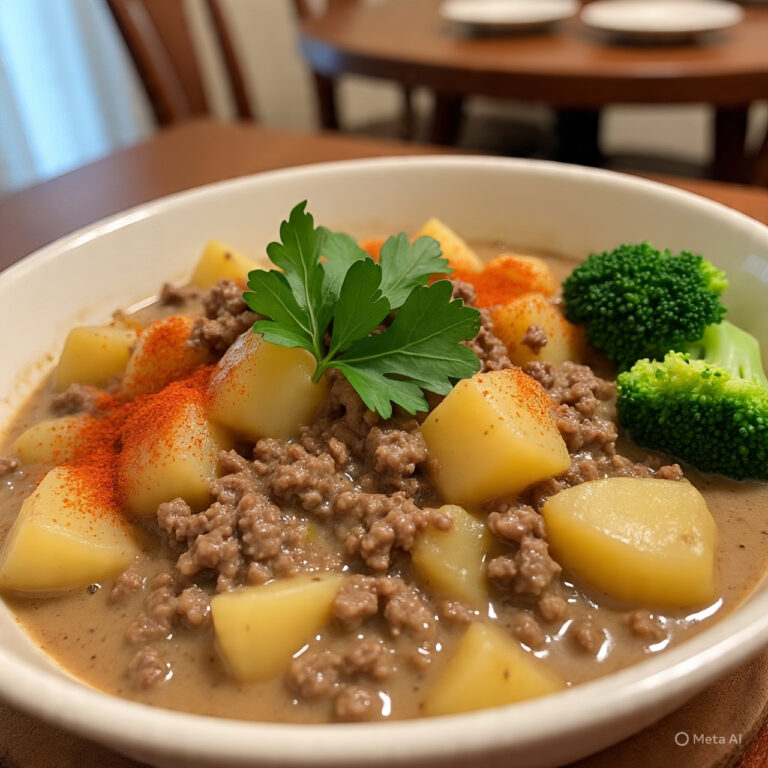 Ground Beef Potato Layer