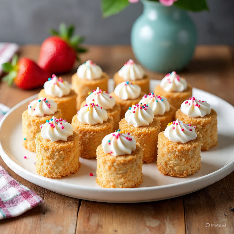 Shortcake Roll Bites