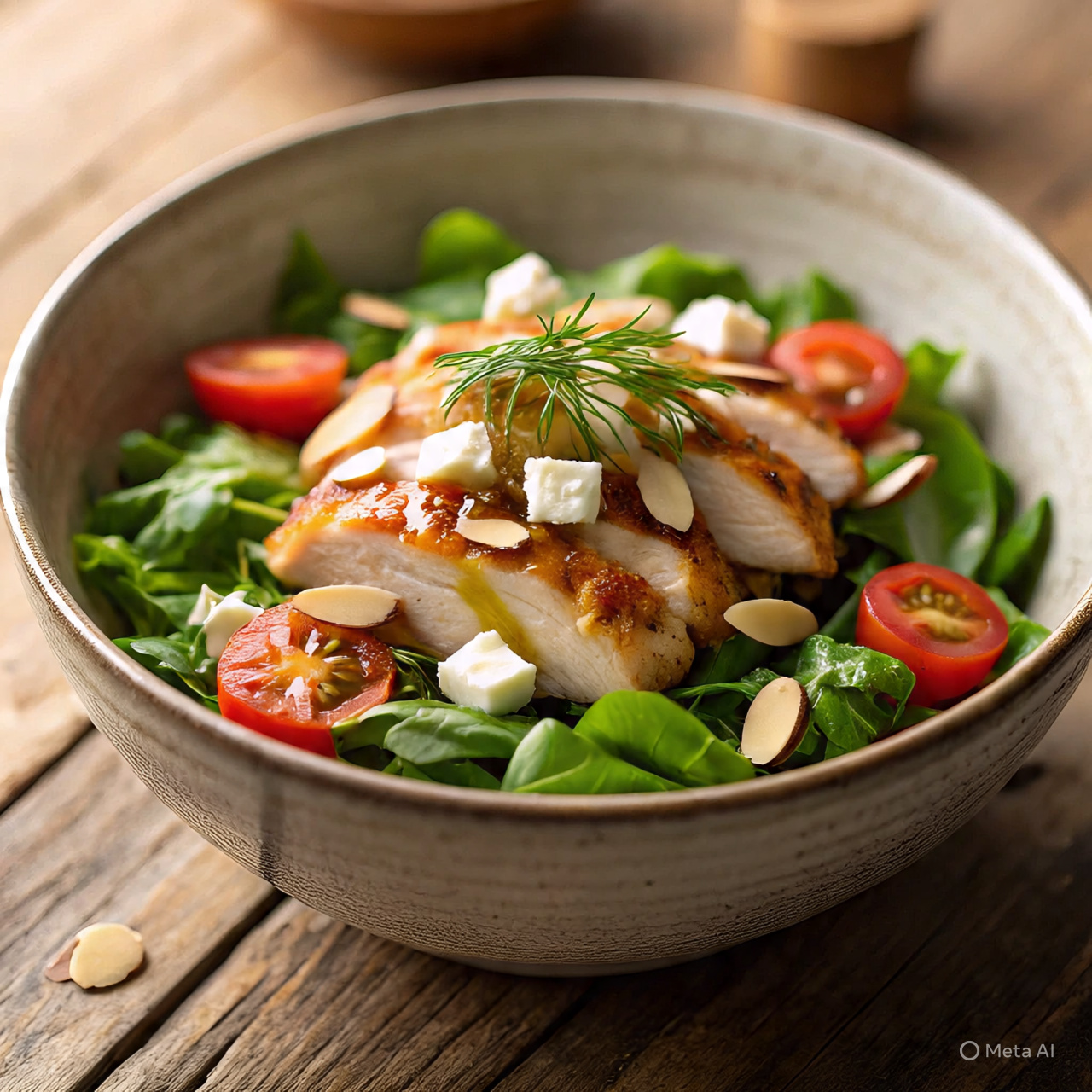 Greek Chicken Bowl Bing Ban