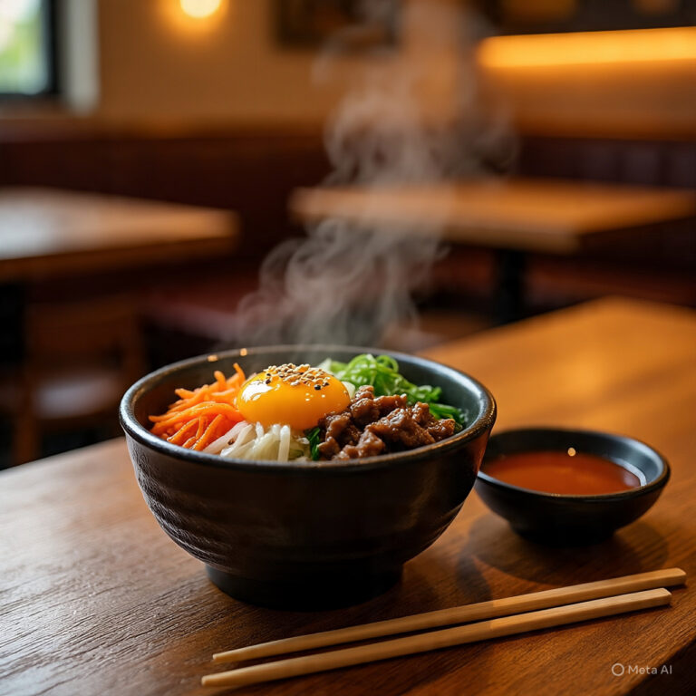 Tasty Korean Bibimbap
