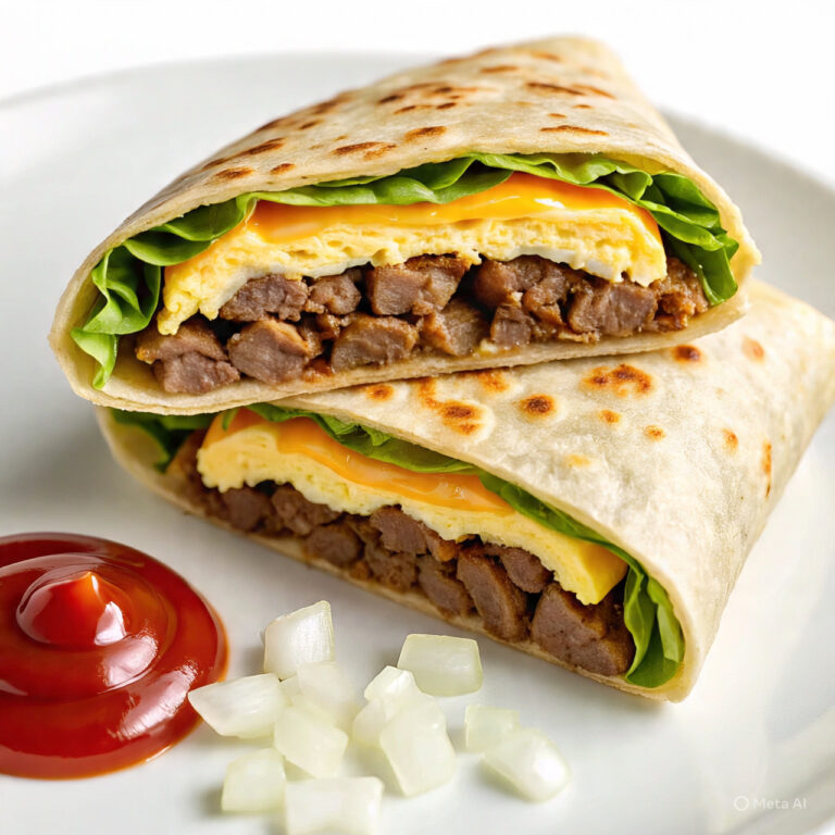 Crunchwraps with Eggs