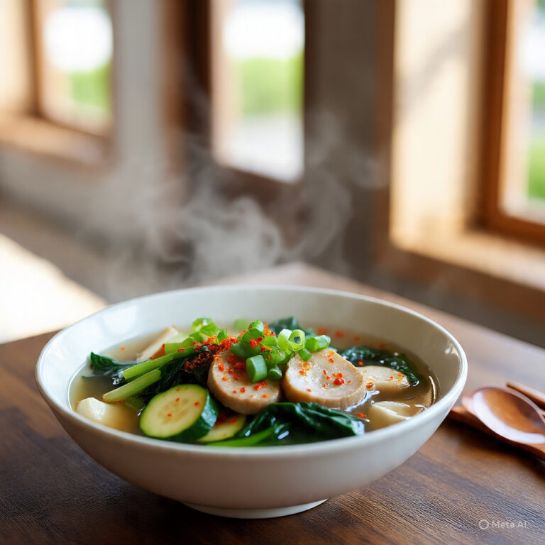 Korean soup for winter