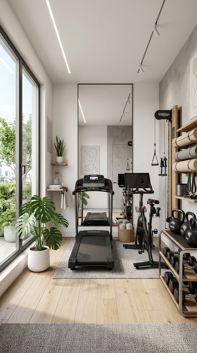 Minimalist Gym Designs