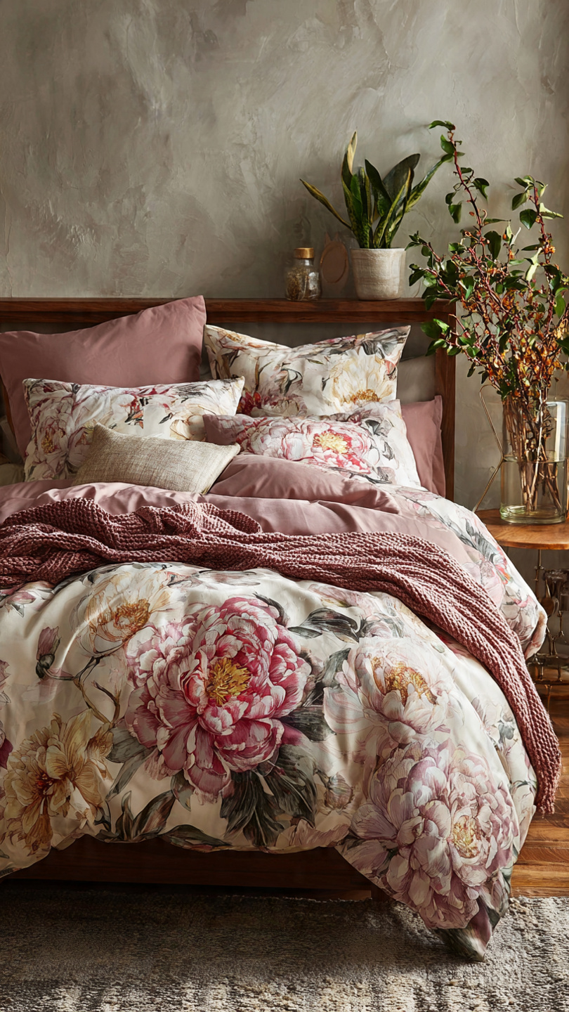 Floral Bedding Ideas