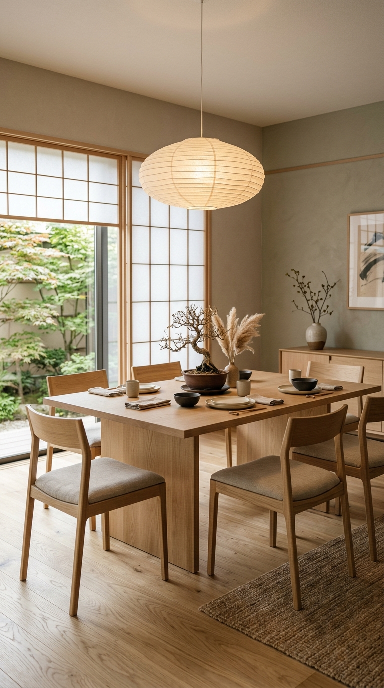 Japandi Dining Room Ideas