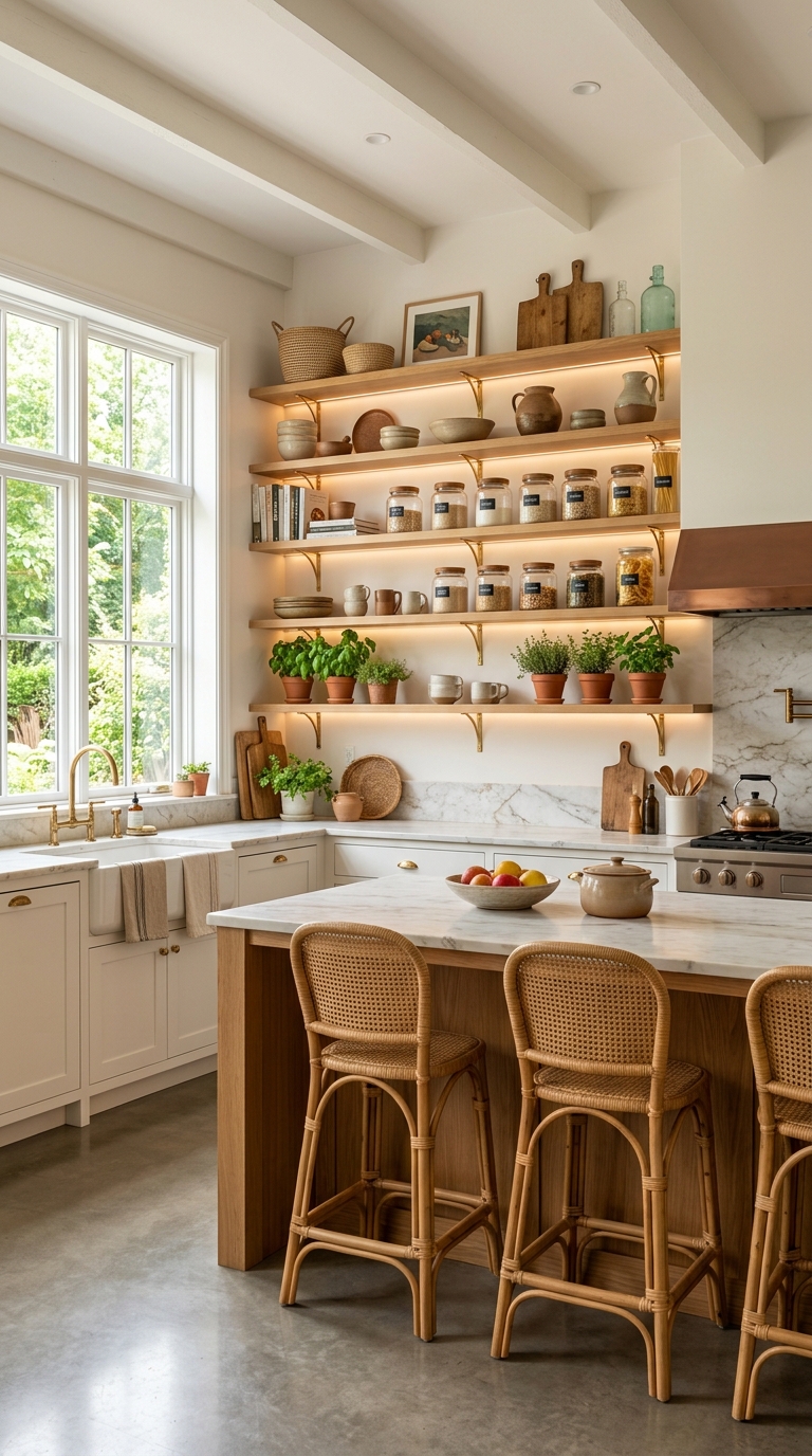 Gorgeous Kitchen Shelf Ideas