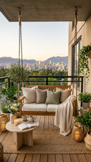 21 Small Balcony Furniture Ideas You'll Want to Copy